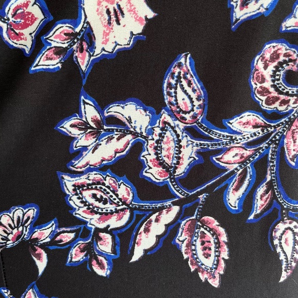 •Avenue• Jacobean Floral Print Knit Dress - Size 18/20 - Picture 4 of 8